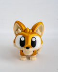 Articulated fox figurine