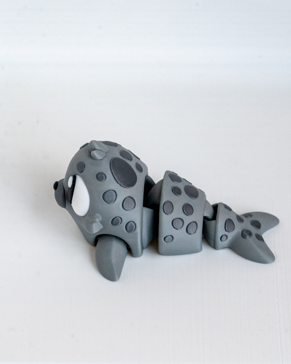 Seal figure viewed from side