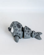 Seal figure viewed from side