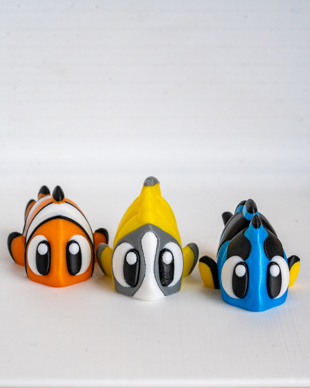 Mini fish figurine collection