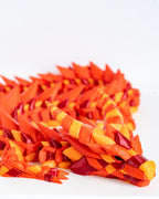 Close up of dragon head details