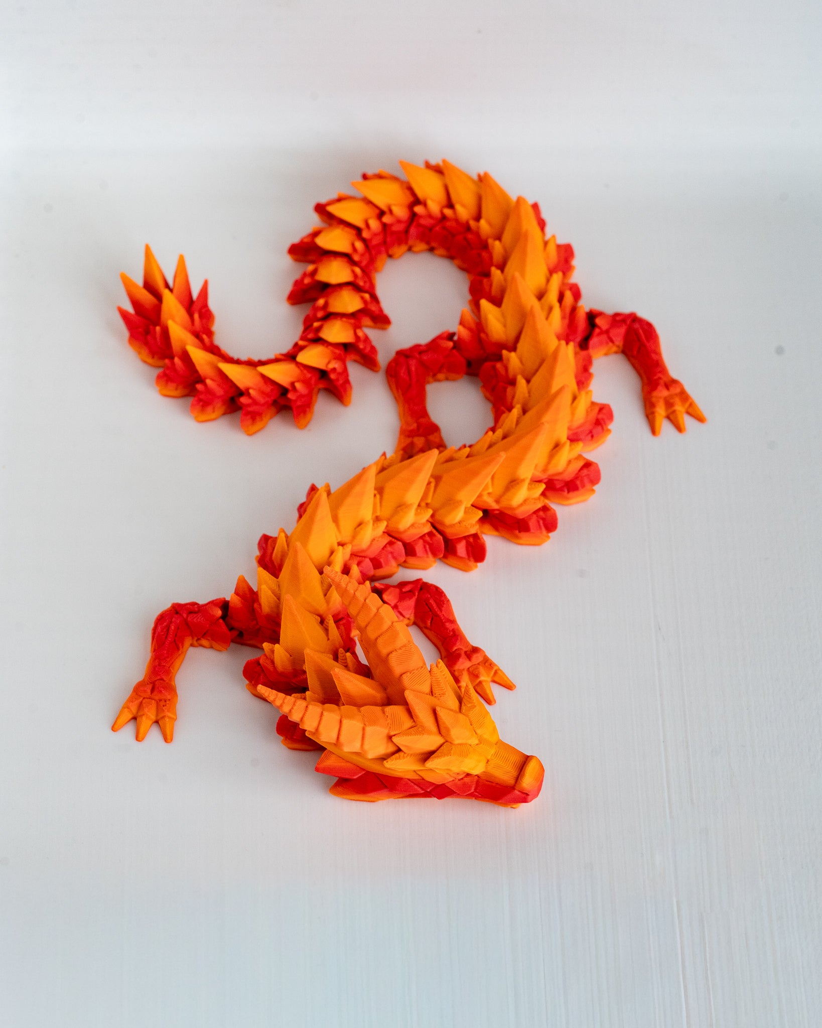Fire Prismor dragon decorative figure