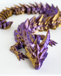 Purple Prismor dragon decorative figure