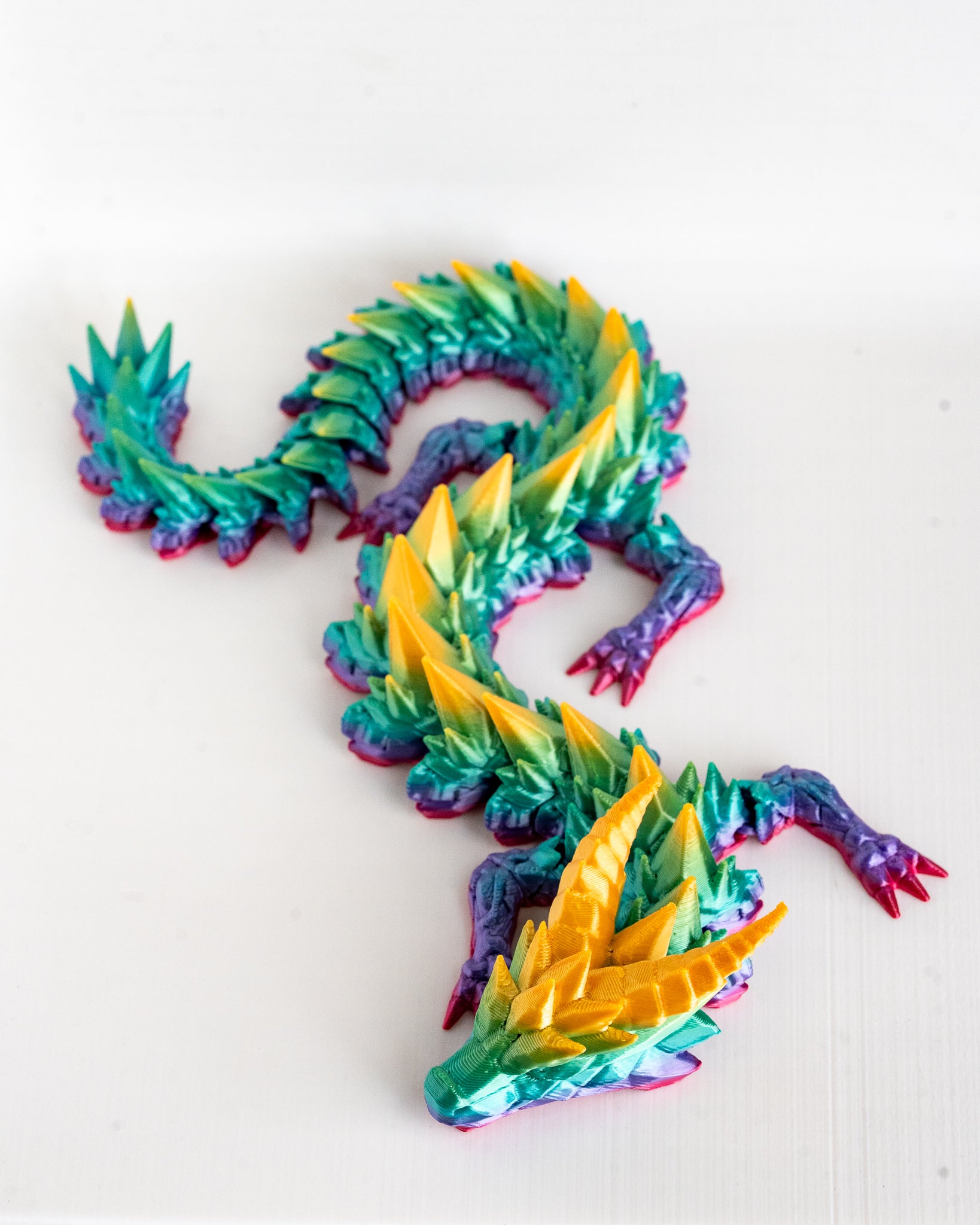 Rainbow Prismor dragon decorative figure