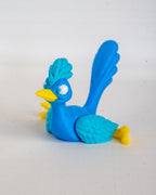 Road runner figure in sitting pose