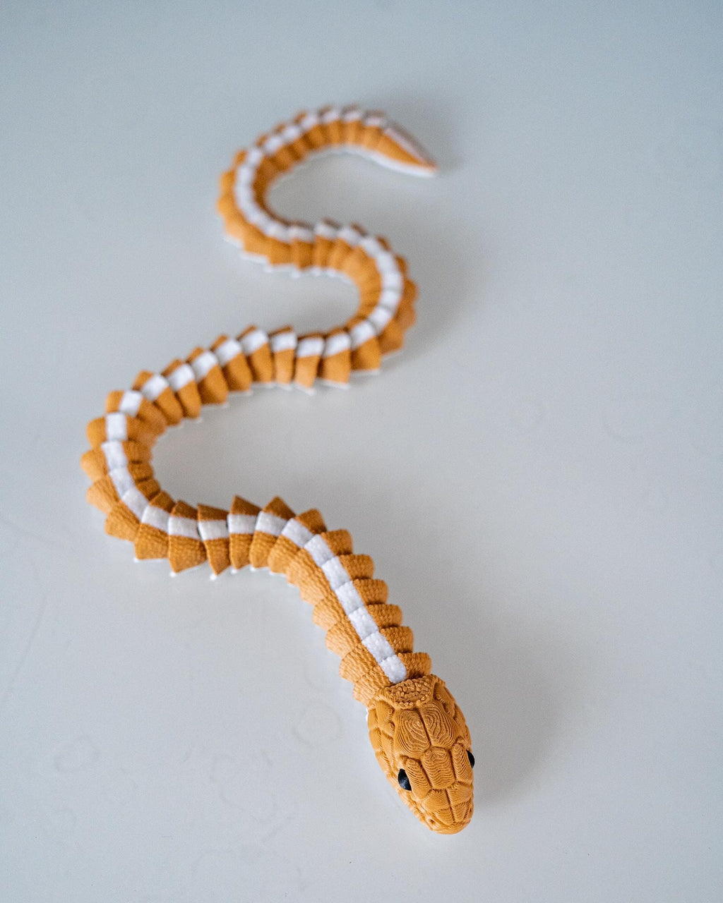 Articulated Desert Snake - 3D Printed Realistic Reptile Decor