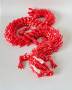 Inferyx Dragon 55cm Red - Articulated 3D Printed Fantasy Dragon Decor