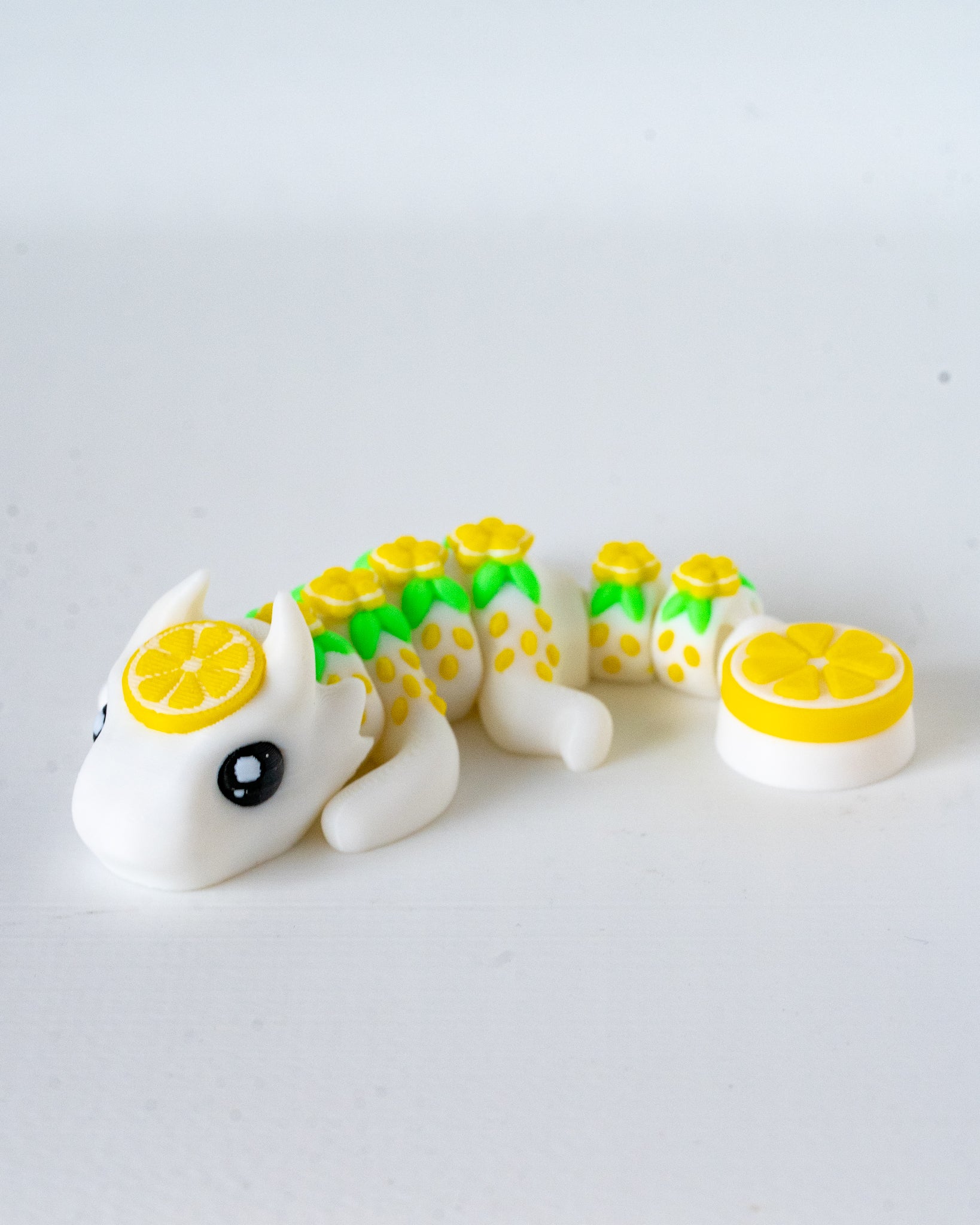 lemon dragon figurine
