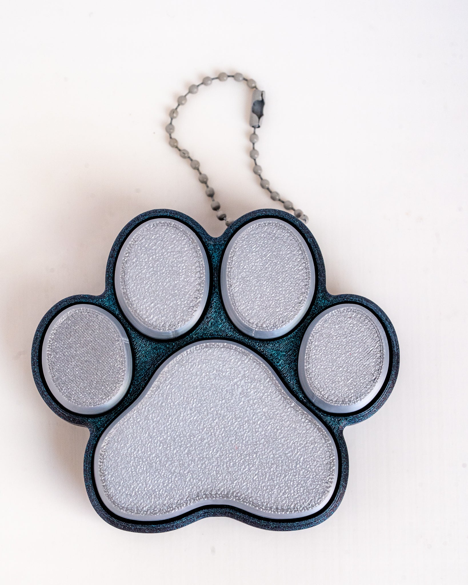Cat Paw Clicker Keyring | 3D Printed Paw Desk Clicker | Magic Moments 3D Farm