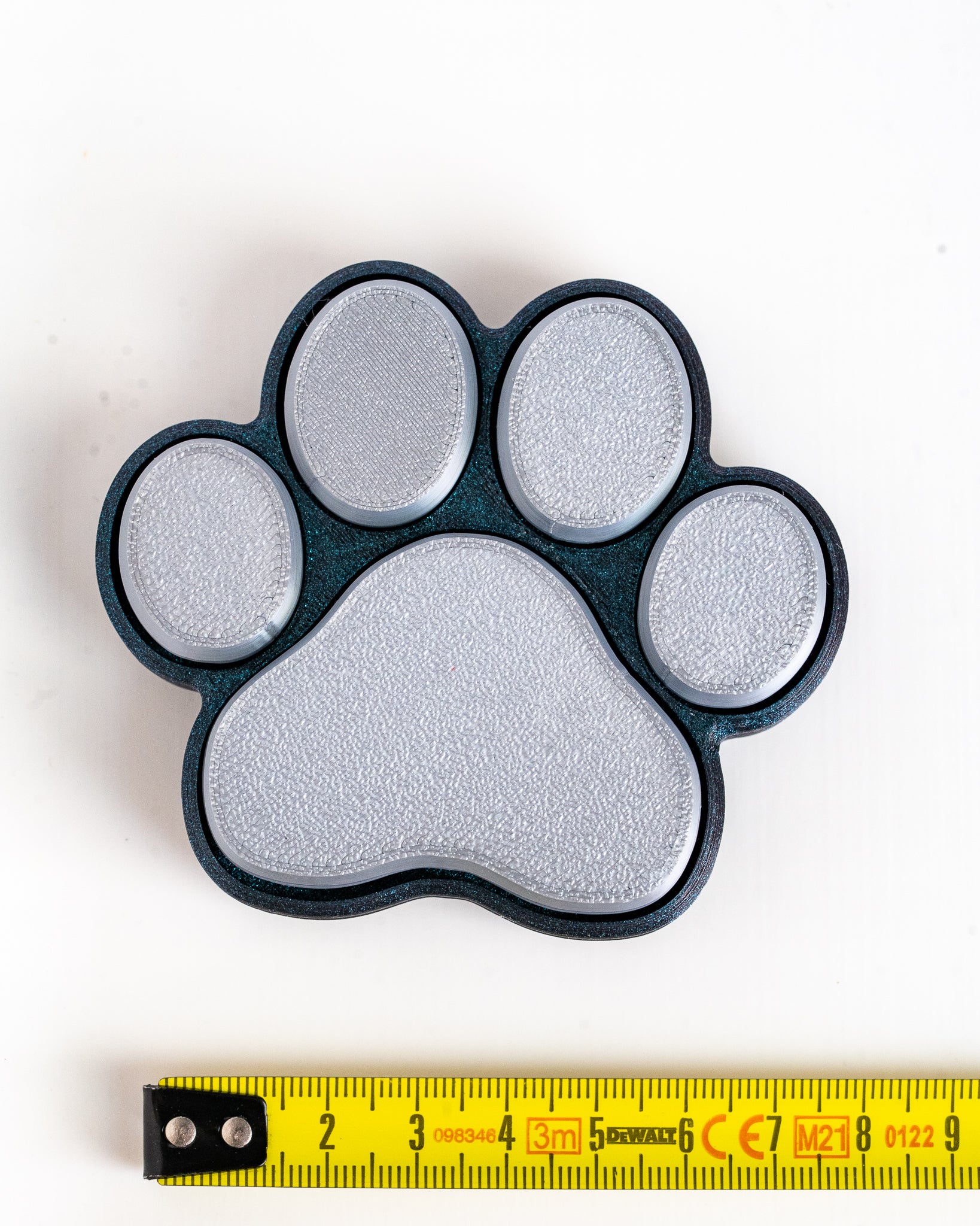 Cat Paw Clicker Keyring | 3D Printed Paw Desk Clicker | Magic Moments 3D Farm