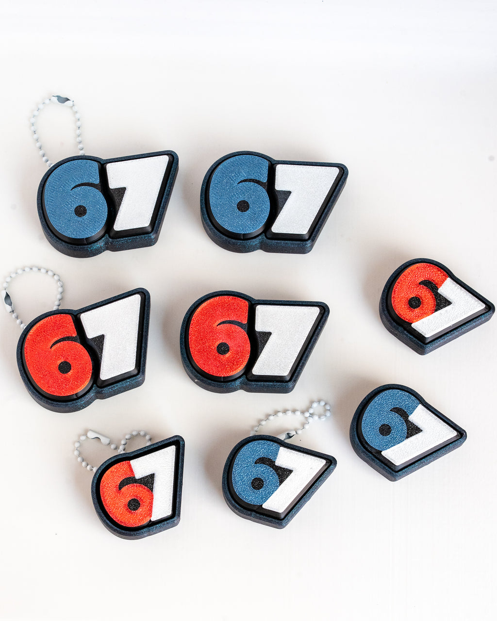 67 Clickers | Viral Six Seven Trend Clicker & Keychain