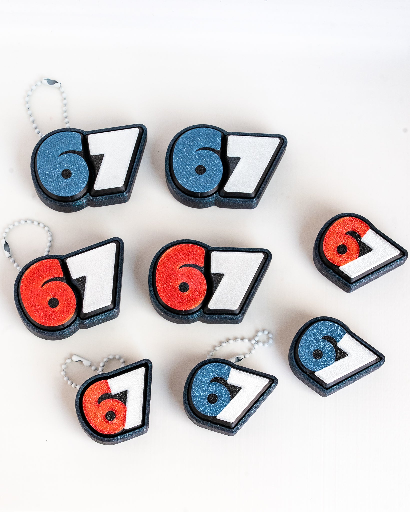 67 Clickers | Viral Six Seven Trend Clicker & Keychain