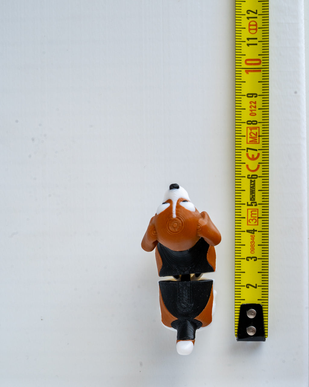 Beagle Camping Playset | 3D Printed Dog with Tent & Campfire | Dog Lover Gift