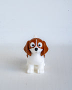 Beagle Camping Playset | 3D Printed Dog with Tent & Campfire | Dog Lover Gift