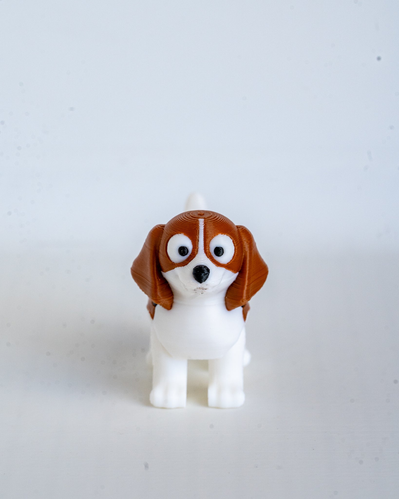 Beagle Camping Playset | 3D Printed Dog with Tent & Campfire | Dog Lover Gift