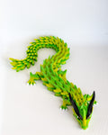 Shadowhunter Green Dragon - Articulated 3D Printed Fantasy Dragon