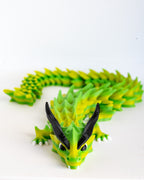 Shadowhunter Green Dragon - Articulated 3D Printed Fantasy Dragon