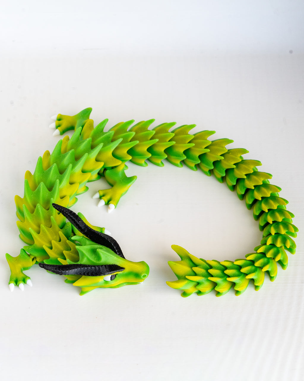 Shadowhunter Green Dragon - Articulated 3D Printed Fantasy Dragon