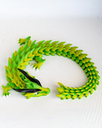 Shadowhunter Green Dragon - Articulated 3D Printed Fantasy Dragon