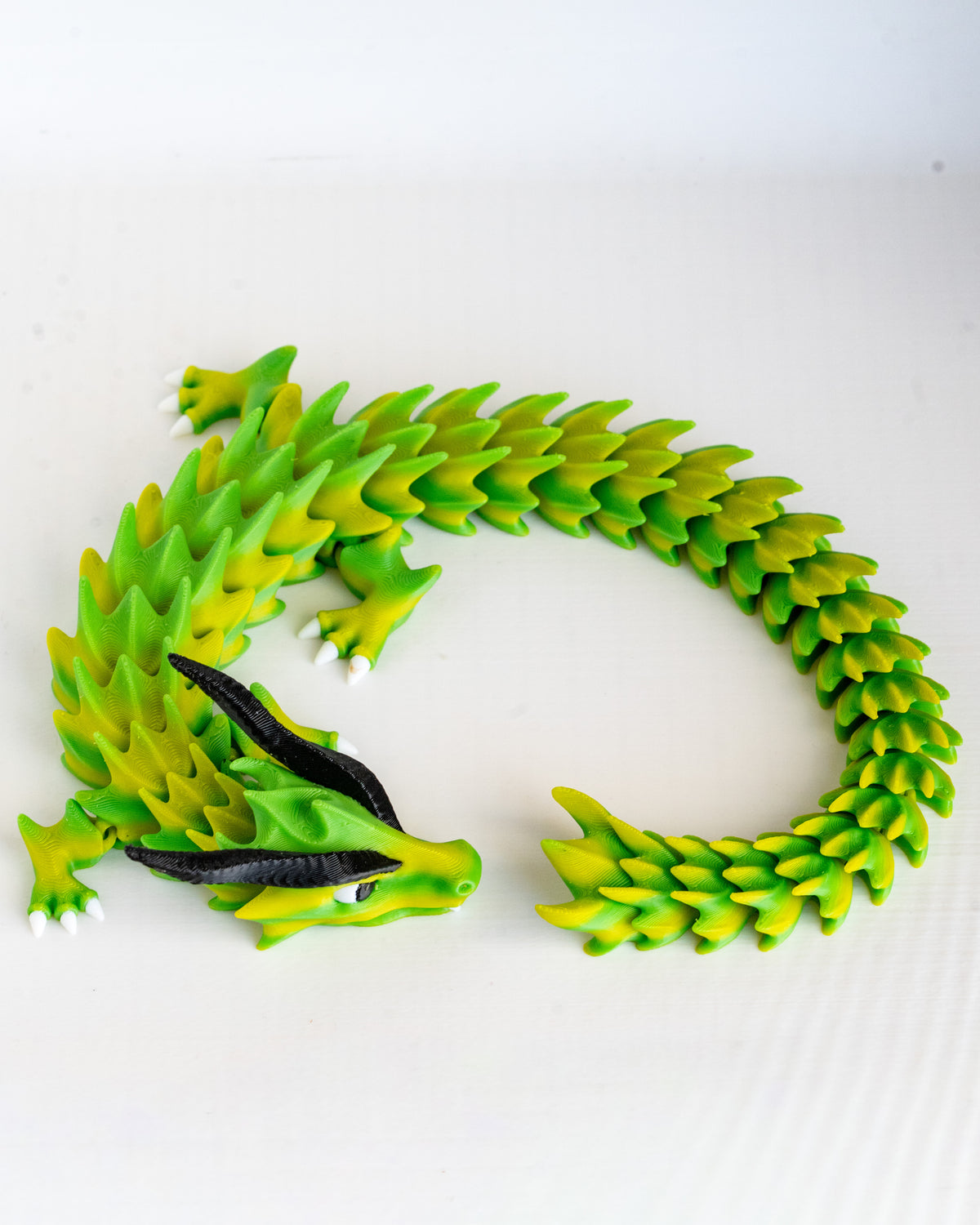 Shadowhunter Green Dragon - Articulated 3D Printed Fantasy Dragon