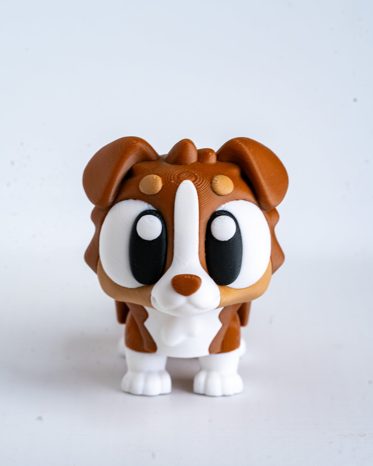 Australian Shepherd Articulated 3D Printed Dog Figurine