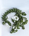 Monstera Variegata Dragon - Large Articulated 3D Printed Dragon