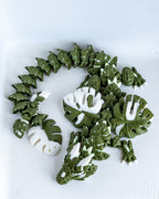 Monstera Variegata Dragon - Large Articulated 3D Printed Dragon
