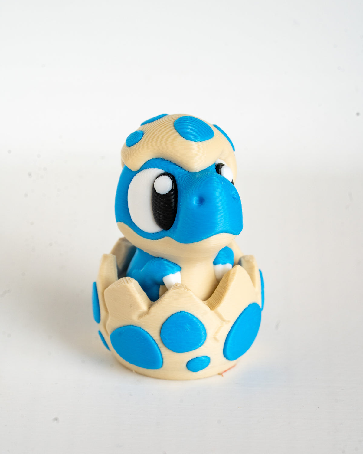 Baby Dino Clicker - 3D Printed Dinosaur in Egg