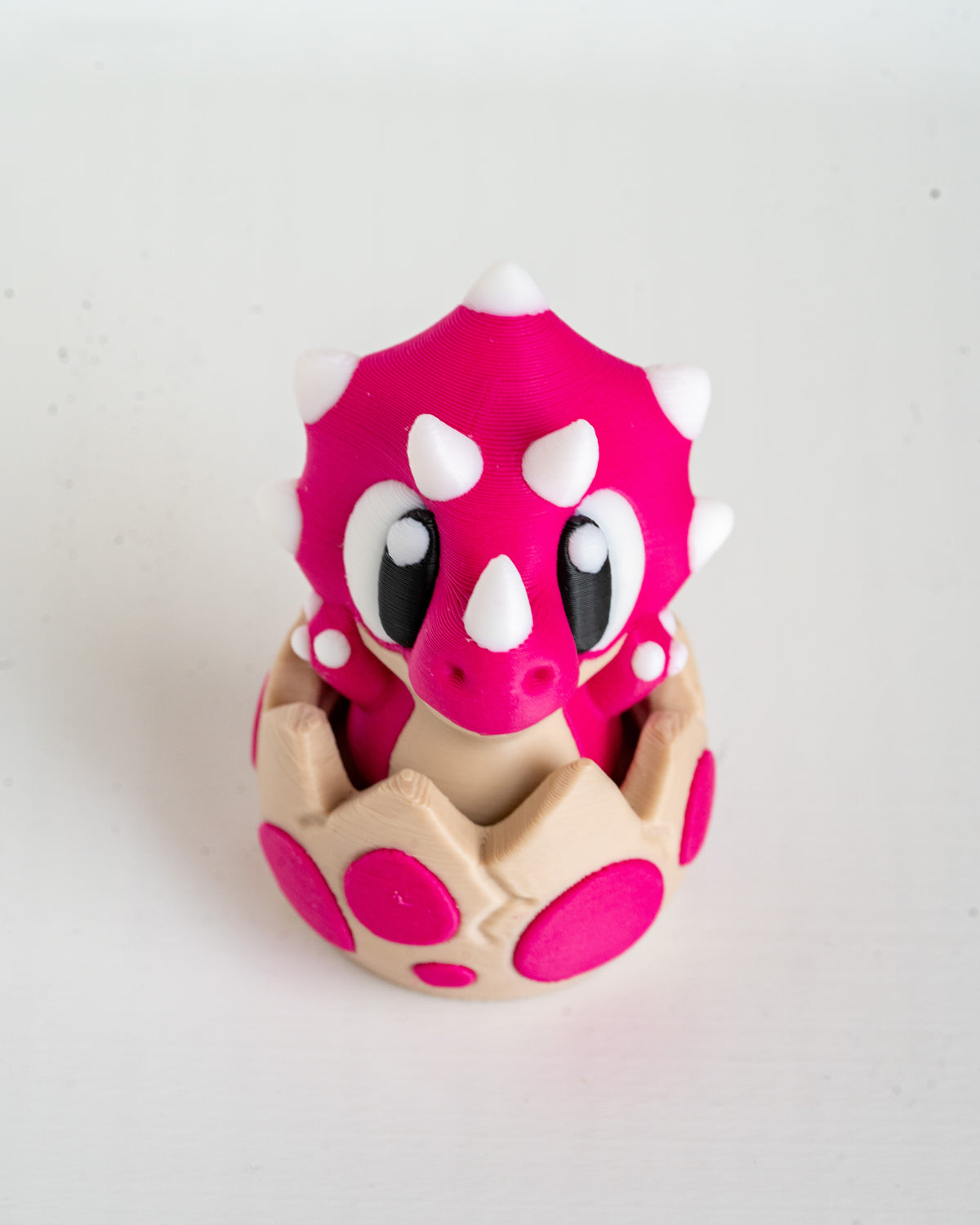 Baby Dino Clicker - 3D Printed Dinosaur in Egg