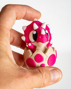 Baby Dino Clicker - 3D Printed Dinosaur in Egg