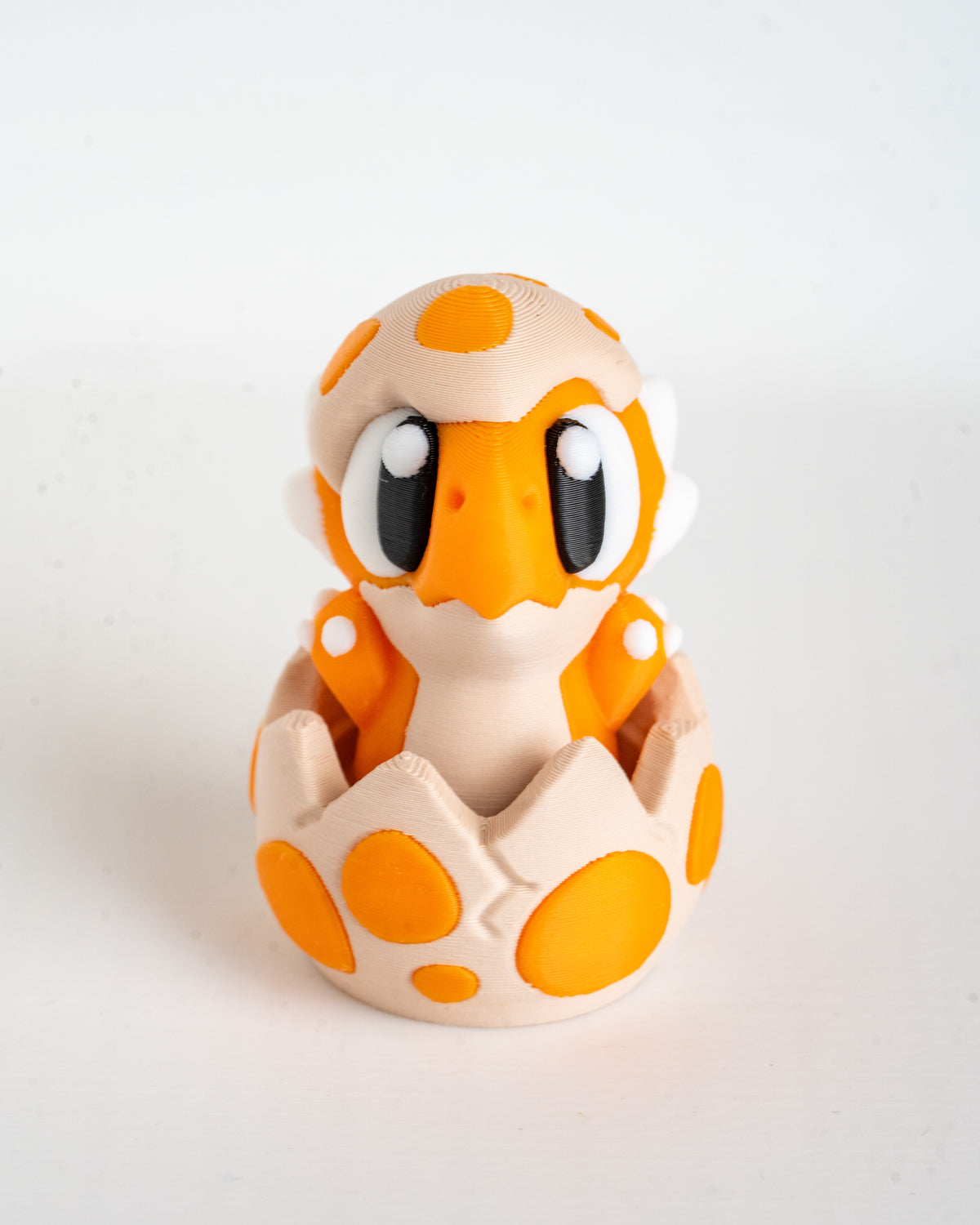 Baby Dino Clicker - 3D Printed Dinosaur in Egg
