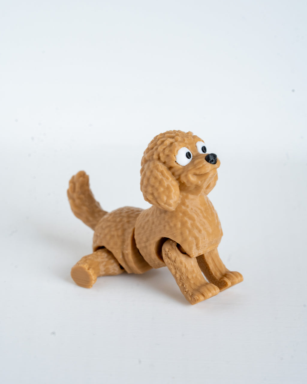 Goldendoodle - Articulated 3D Printed Dog Figurine