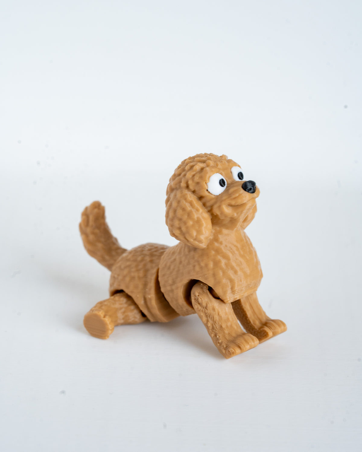Goldendoodle - Articulated 3D Printed Dog Figurine