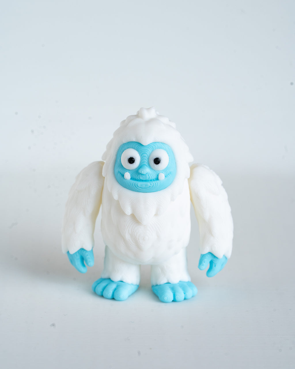 Yeti with Snow Cave - 3D Printed Winter Display Set