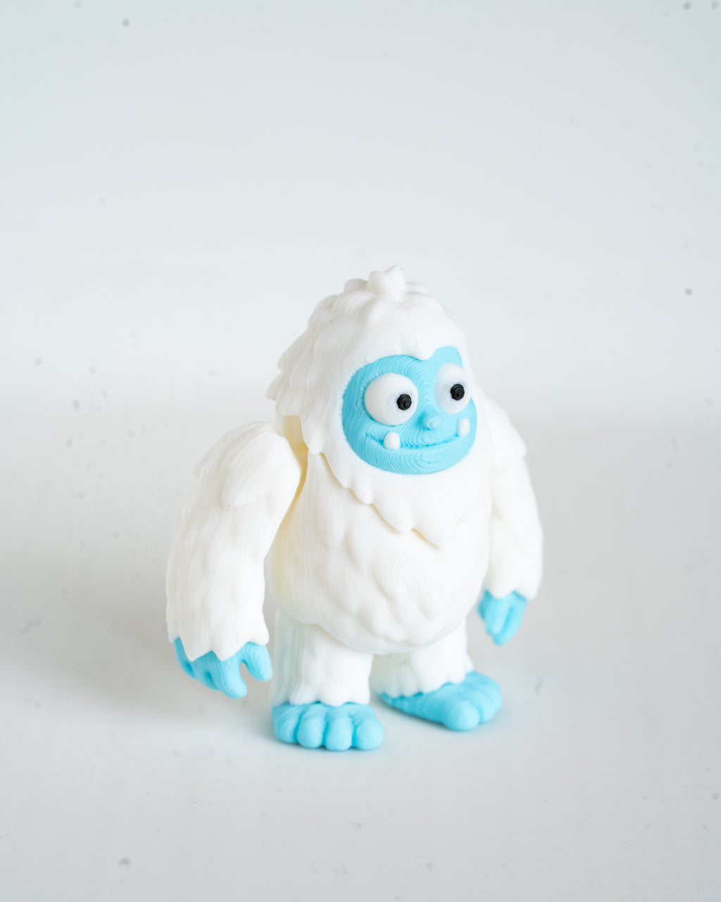 Yeti with Snow Cave - 3D Printed Winter Display Set