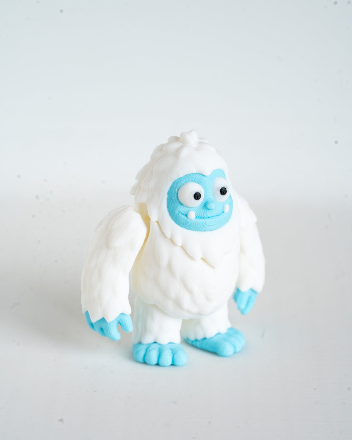 Yeti with Snow Cave - 3D Printed Winter Display Set