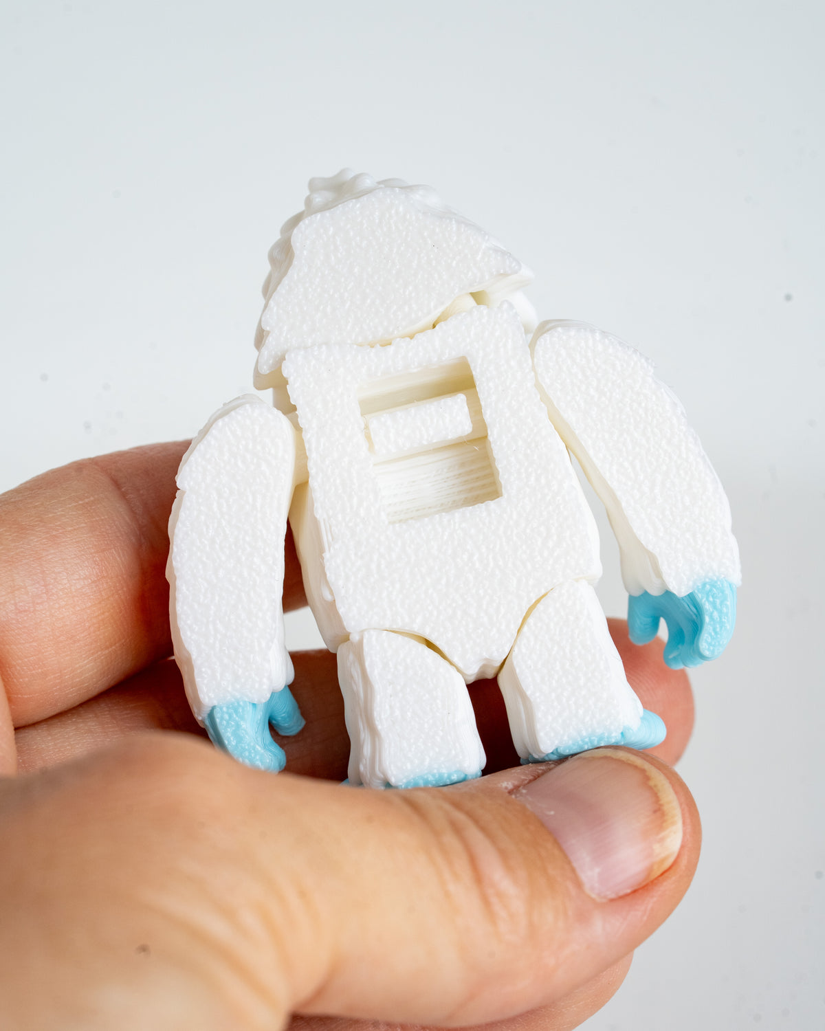 Yeti with Snow Cave - 3D Printed Winter Display Set
