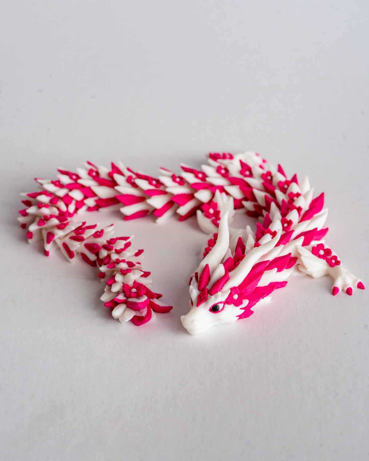 Sakura Dragon - Articulated Cherry Blossom Dragon - 3 Sizes