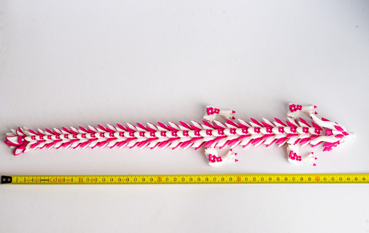 Sakura Dragon - Articulated Cherry Blossom Dragon - 3 Sizes