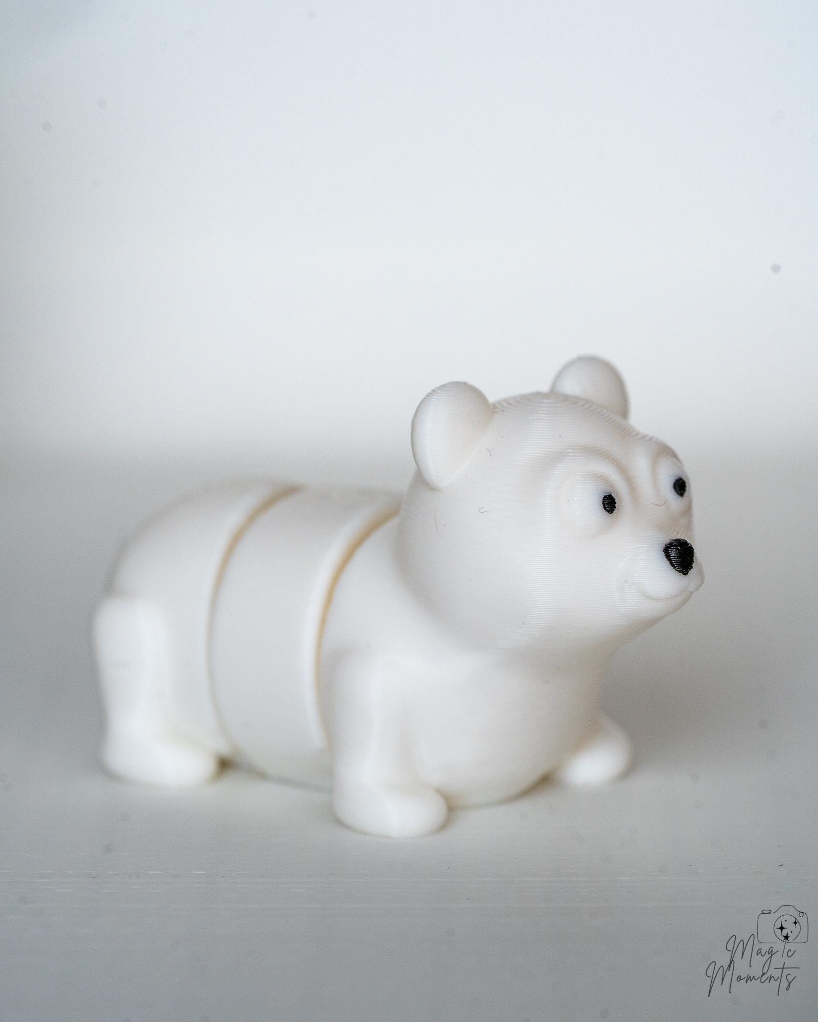Arctic Animals Collection - 3D Printed Winter Decor Set