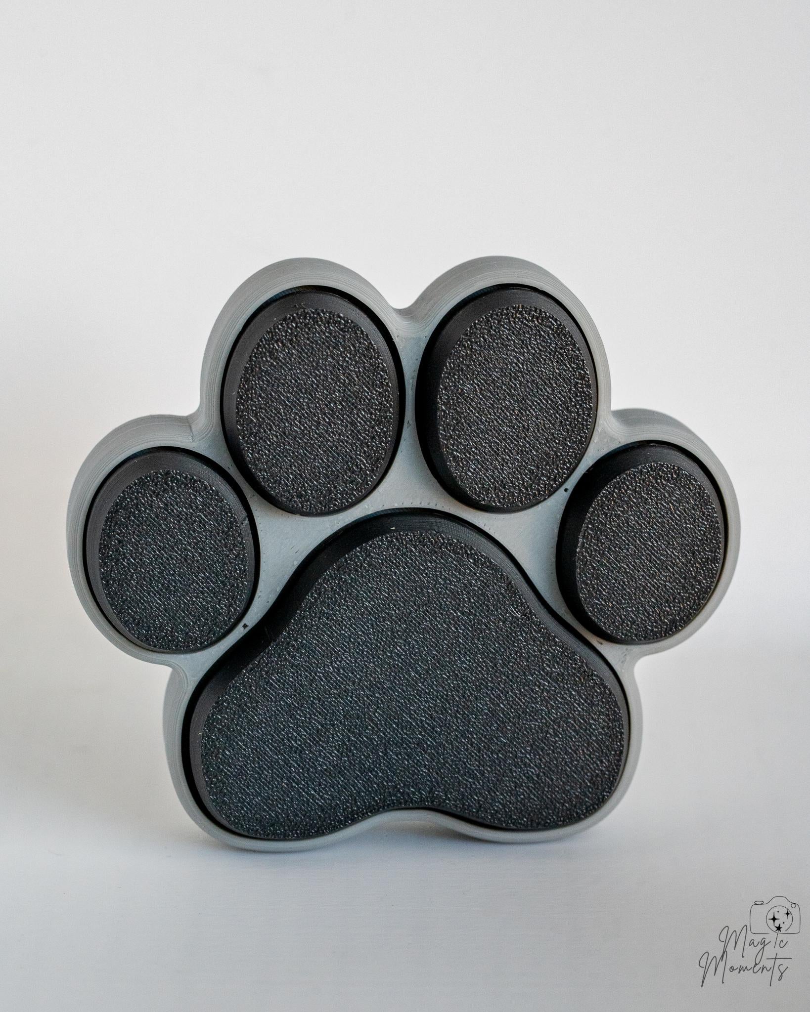 Paw Clicker - Animal Paw Fidget Keychain