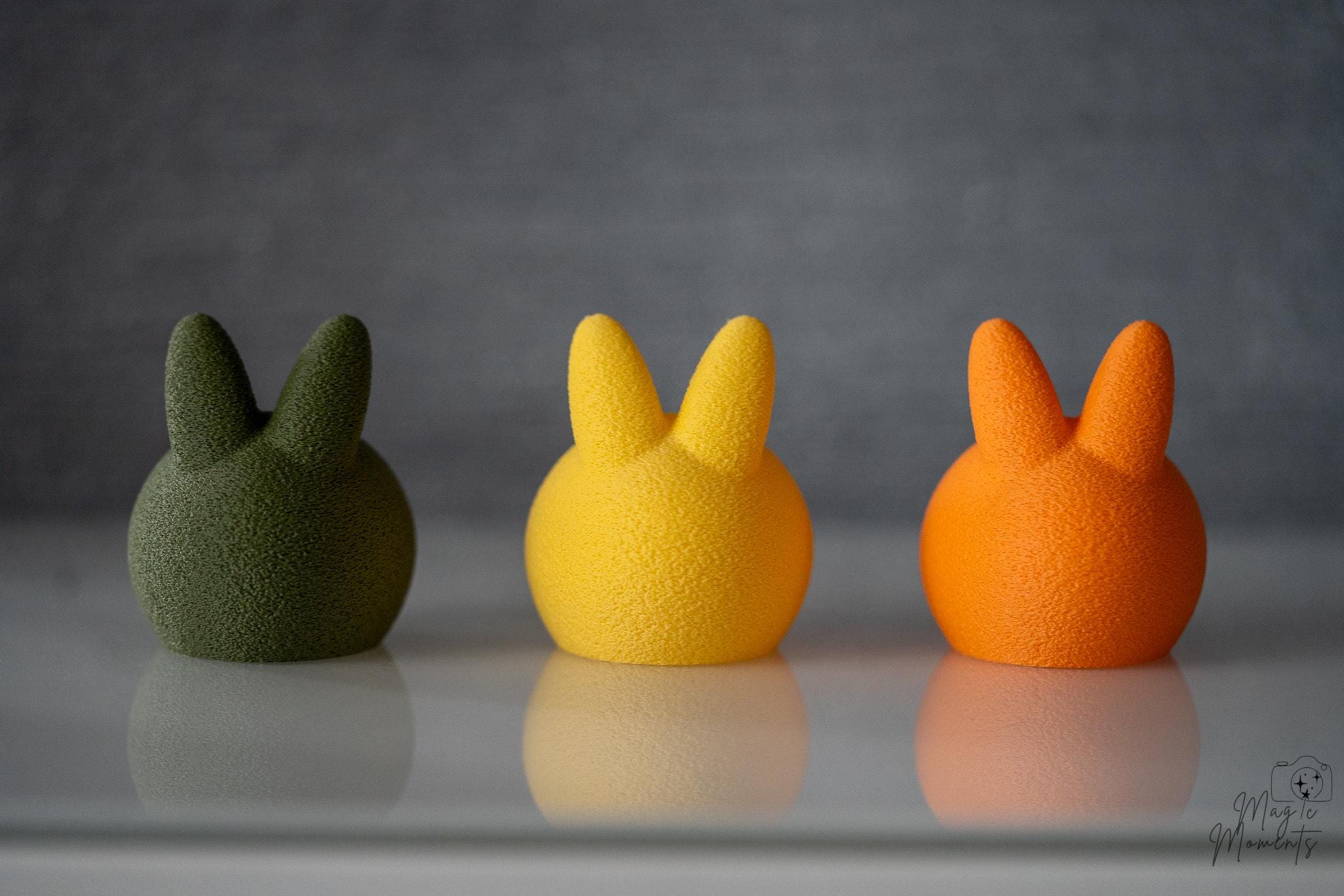easter bunny decor color set