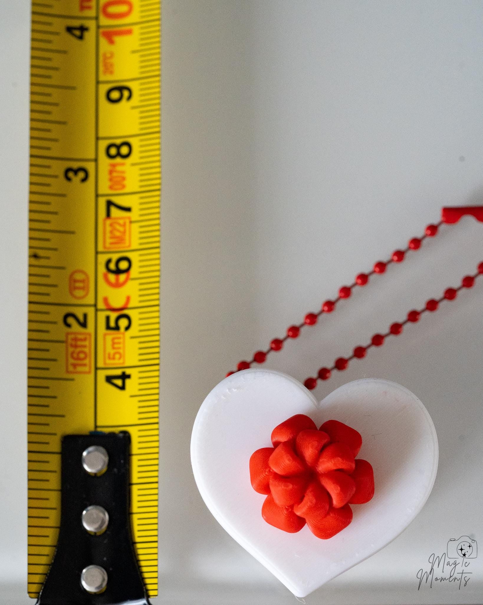 Heart Clicker - Colourful Heart Fidget Keychain