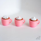 set coffee cup clicker collection 3d printed fidgets