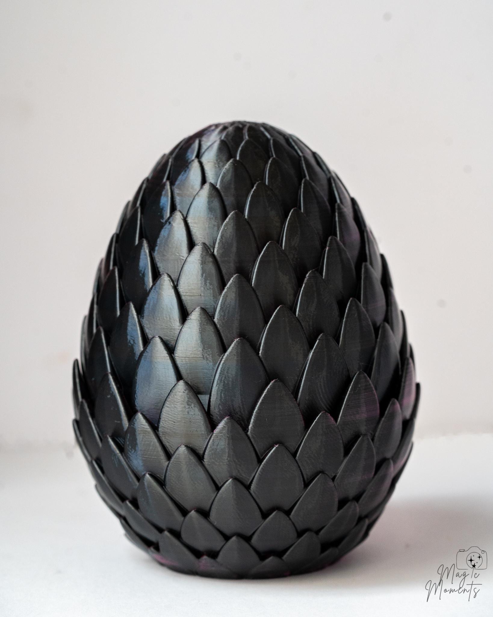 Articulated Dragon with Egg Set - 3D Printed Fantasy Decoration