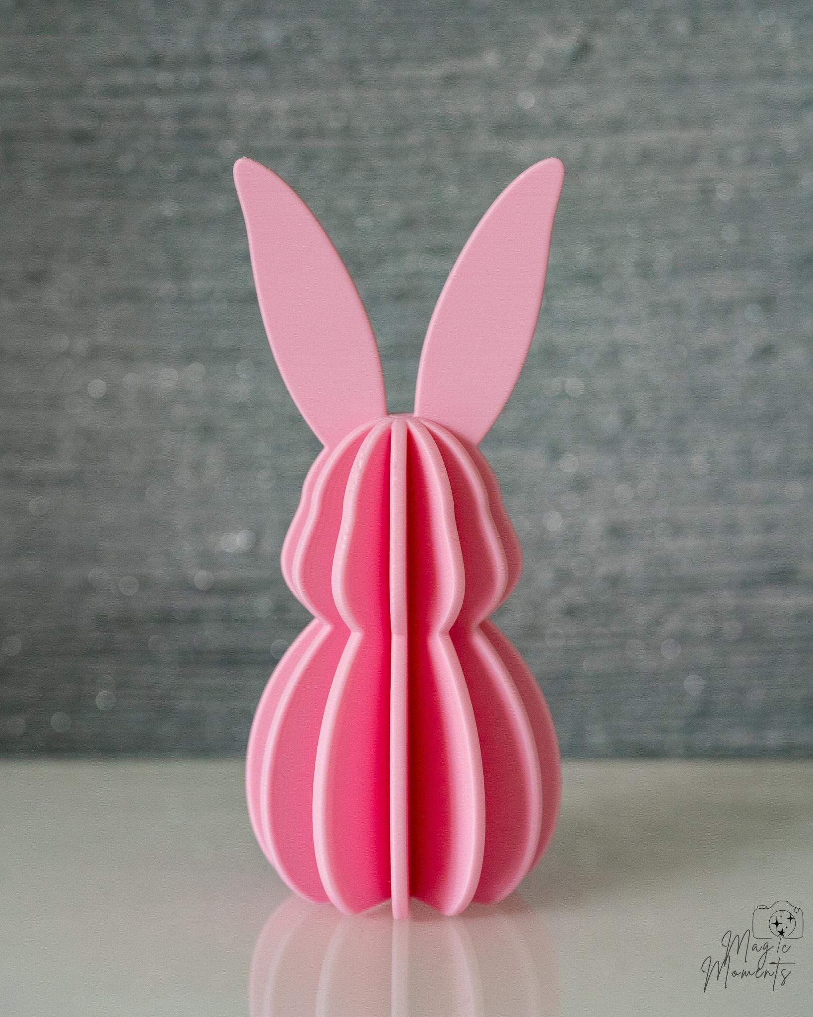 Pink bunny easter decorative