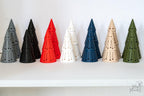 christmas tree tealight holders