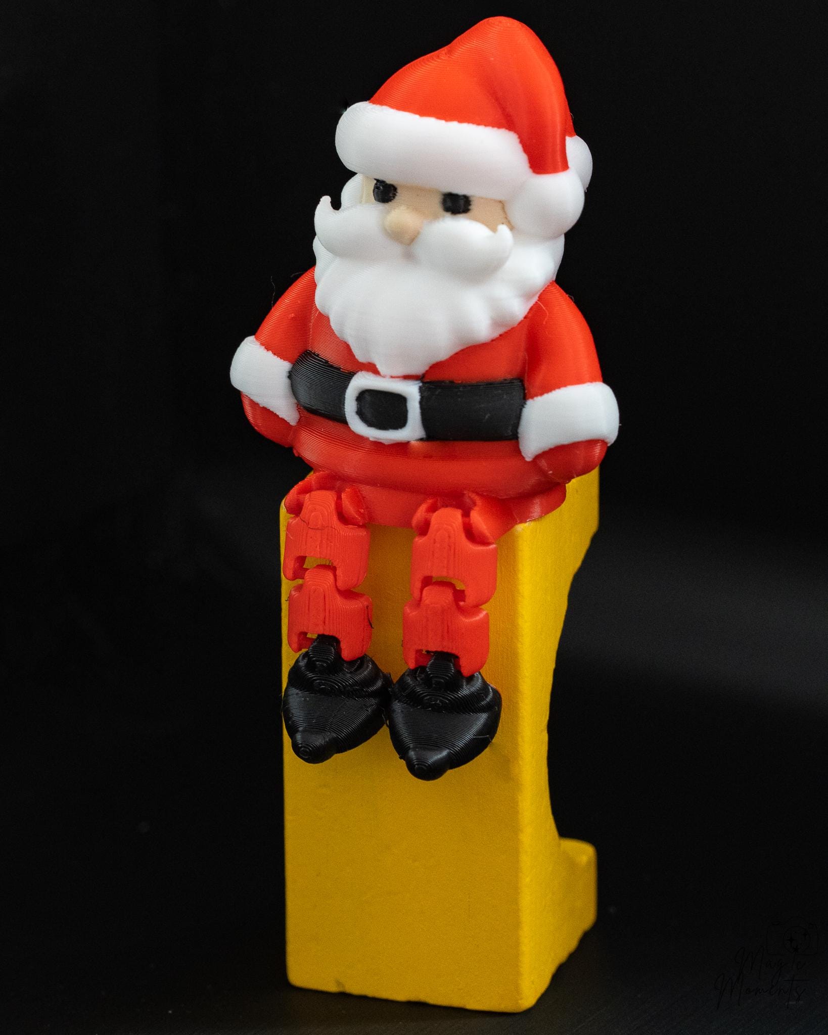 Articulated Christmas Angel Figures - Festive Shelf Sitting Decorations