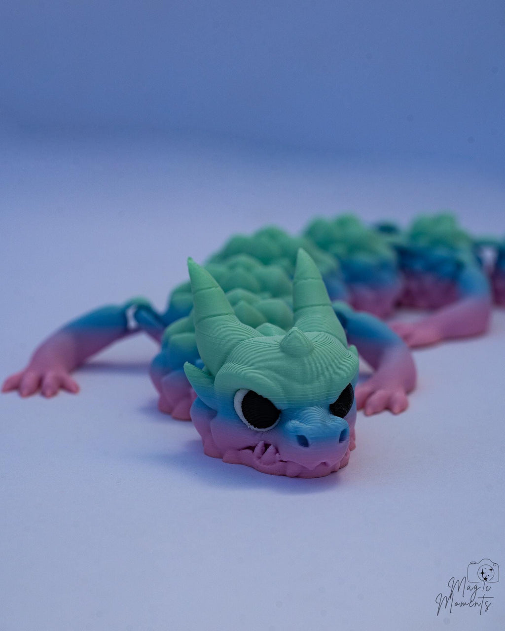 3D printed fantasy dragon decorative display figure