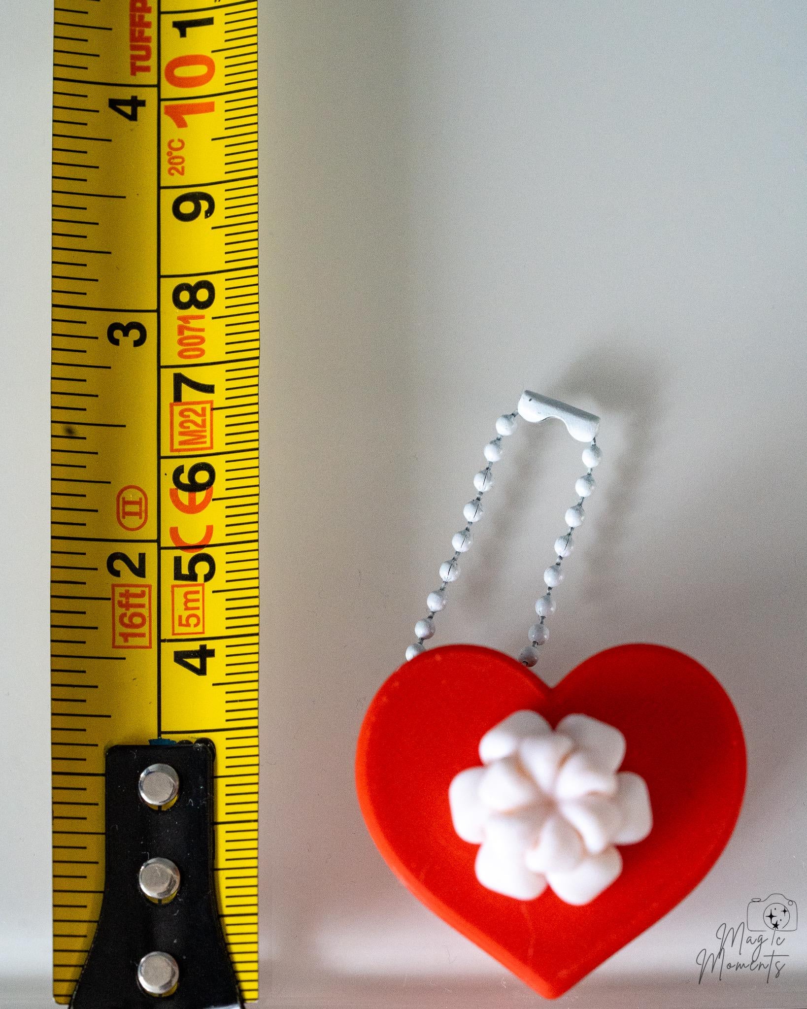 Heart Clicker - Colourful Heart Fidget Keychain